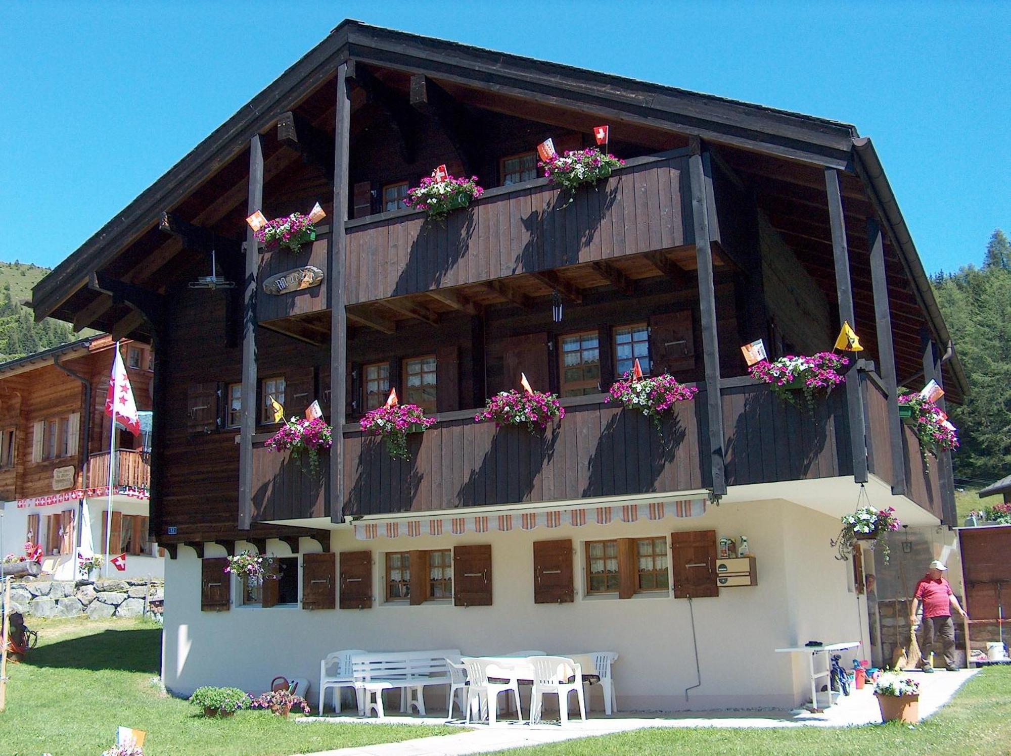 Chalet Marder Riederalp Bagian luar foto